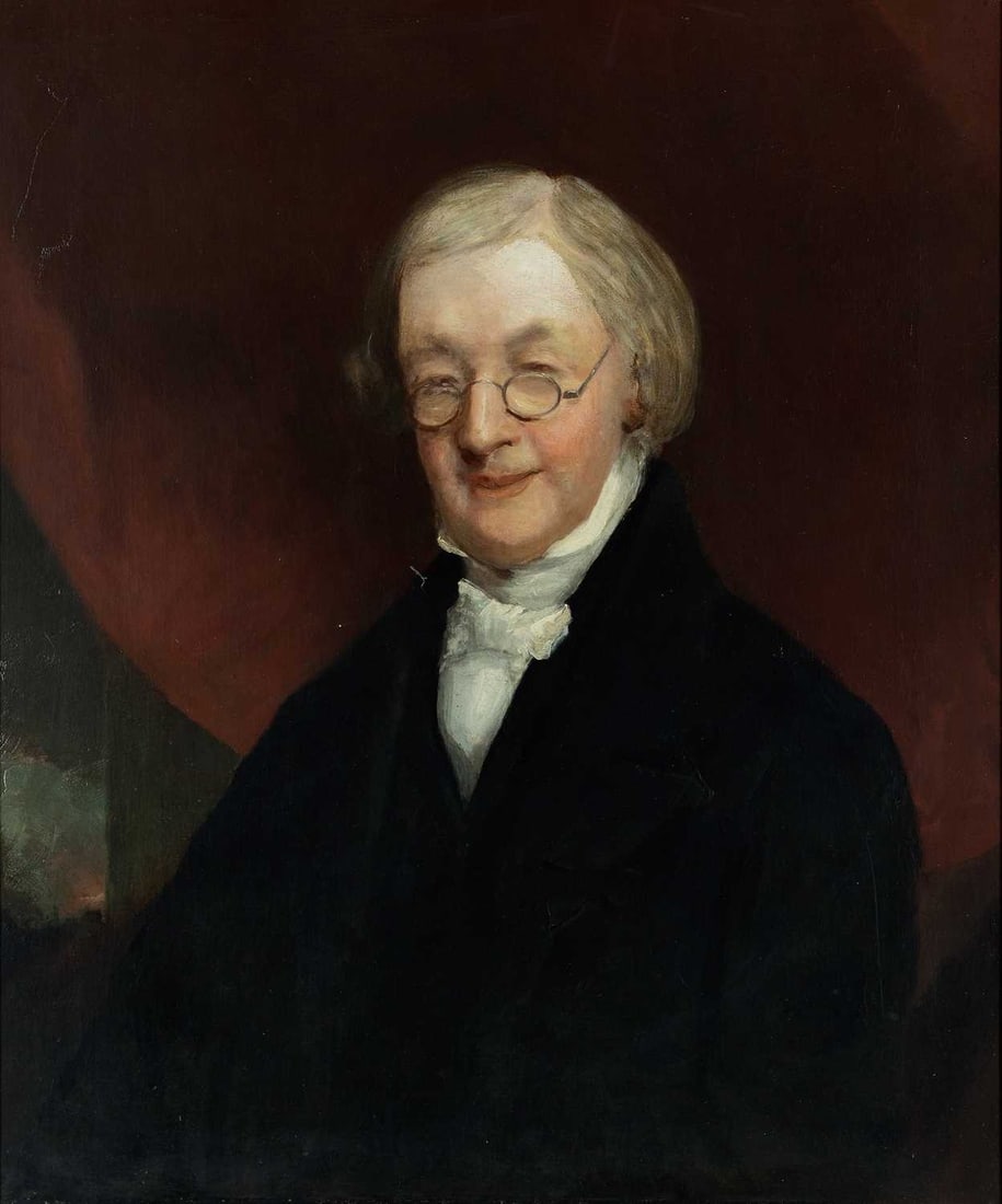 19TH CENTURY ENGLISH SCHOOL PORTRAIT OF MR JOWITT (1 of 2)