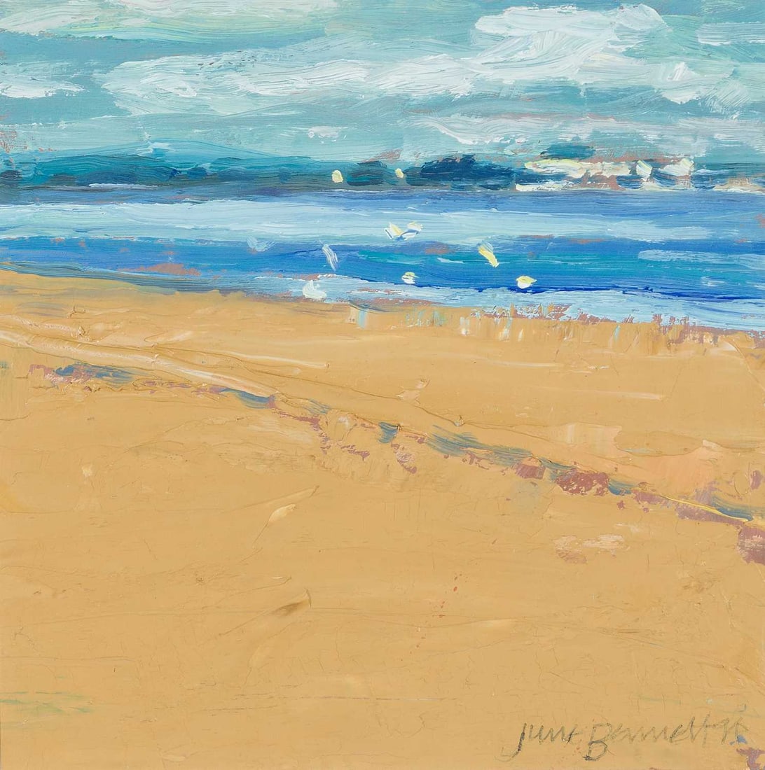 ARR - JUNE BENNETT (1935-2013) LOW TIDE STUDY (1 of 3)