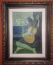 PABLO PICASSO Spanish 1881-1973 Oil Portrait