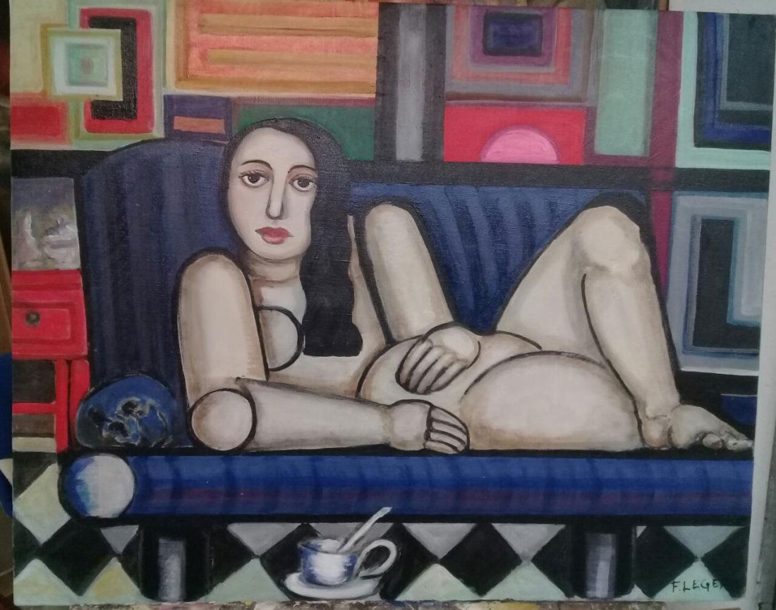 FERNAND LEGER - Master European Oil Canvas (1 of 11)