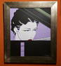 Amazing RARE Acrylic on canvas painting PATRICK NAGEL