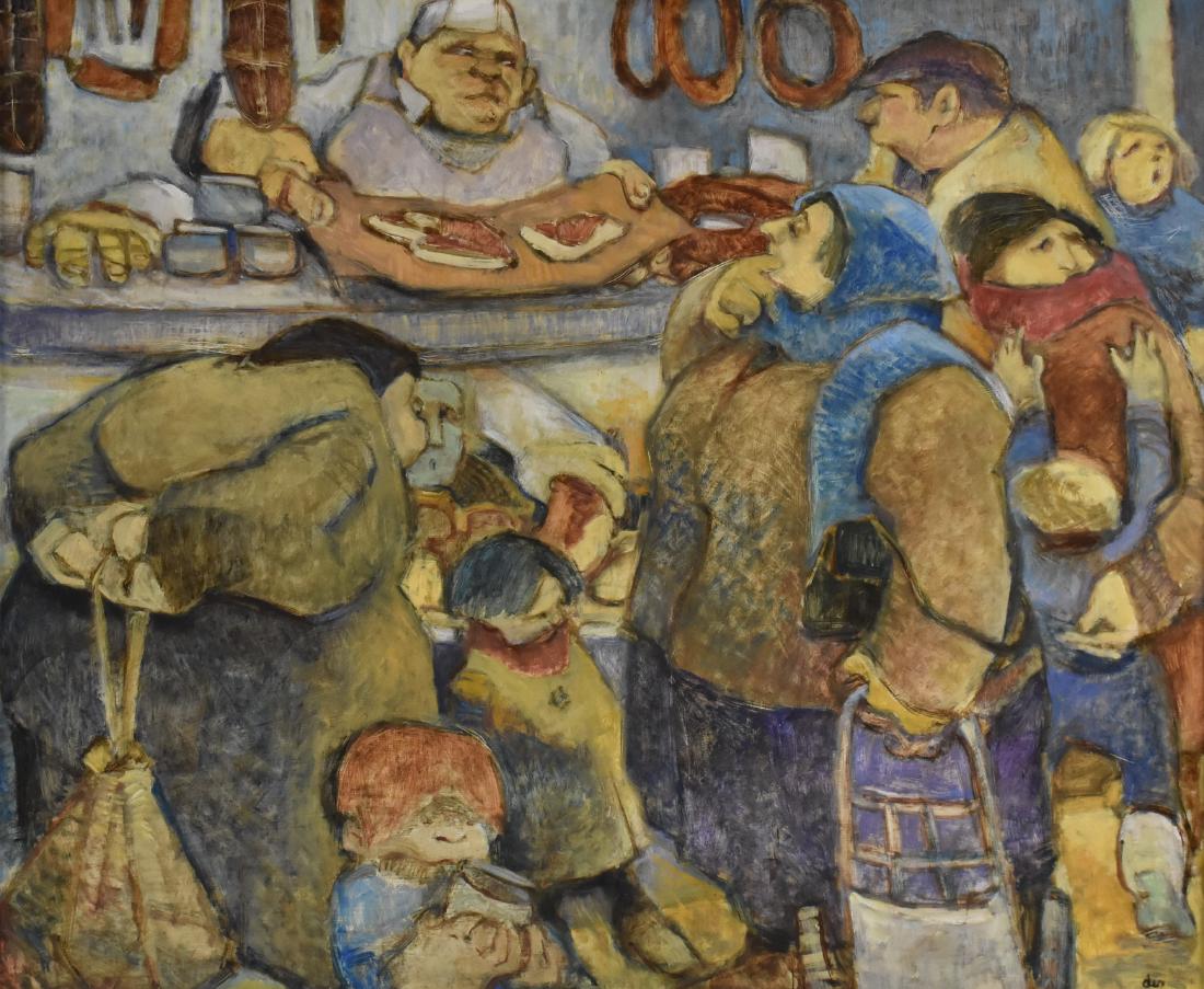 John Der (Canadian Artist, 1926 - 1996)  Carnavors (1 of 1)