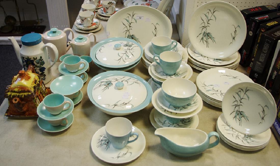 A retro British Anchor Pottery Whispering Grass pattern (1 of 1)