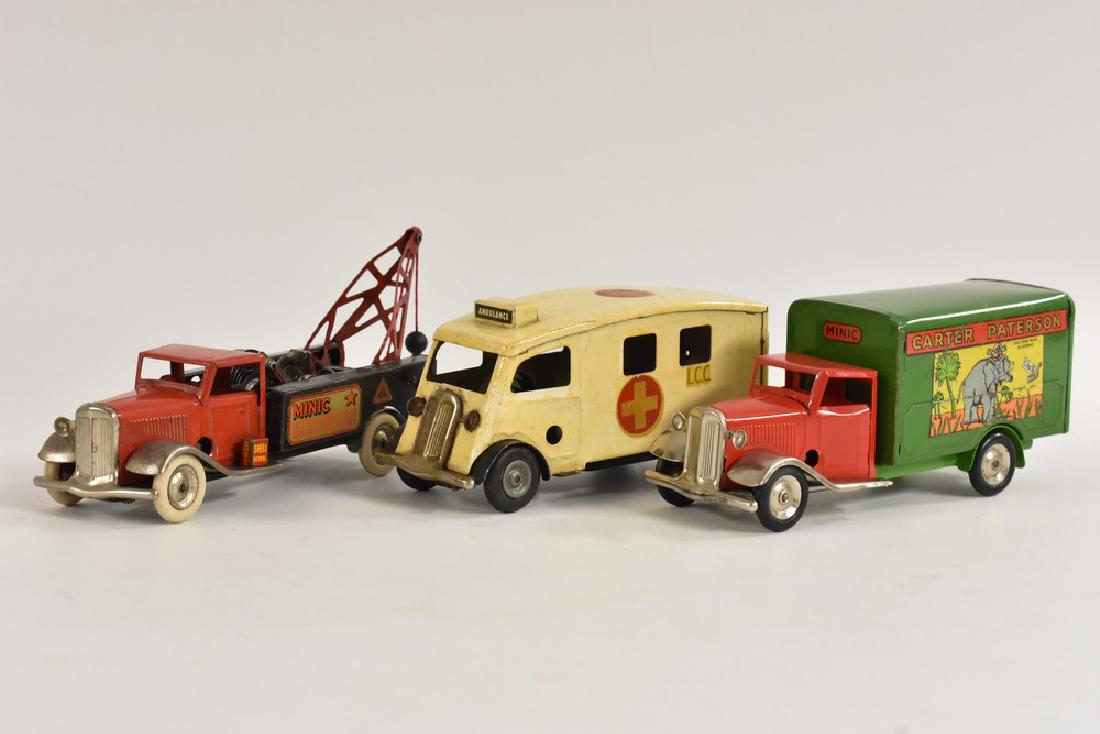 A Tri-ang Minic LCC Ambulance; a Minic Motor Service (1 of 1)