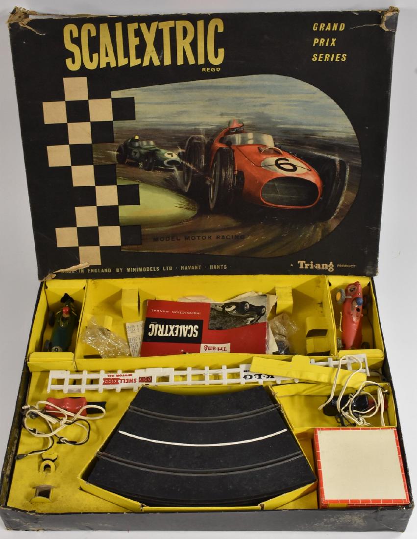 Scalextric, Grand Prix Racing set, G P 1, inc two C54 (1 of 1)