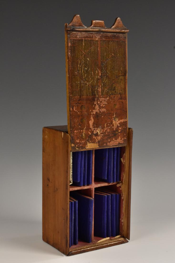 Miniature Children's Books - The Infant's Library,: Miniature Children's Books - The Infant's Library, sixteen-volume set, Printed and Sold by John Marshall, No. 4, Aldermary Church Yard, Bow-Lane, Cheapfide (sic), London [n.d., c. 1800], volumes 1 to