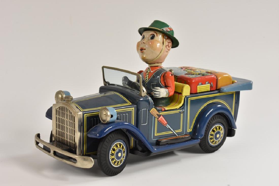 A TN, Japan Whistling Willy, tin plate,  battery (1 of 1)