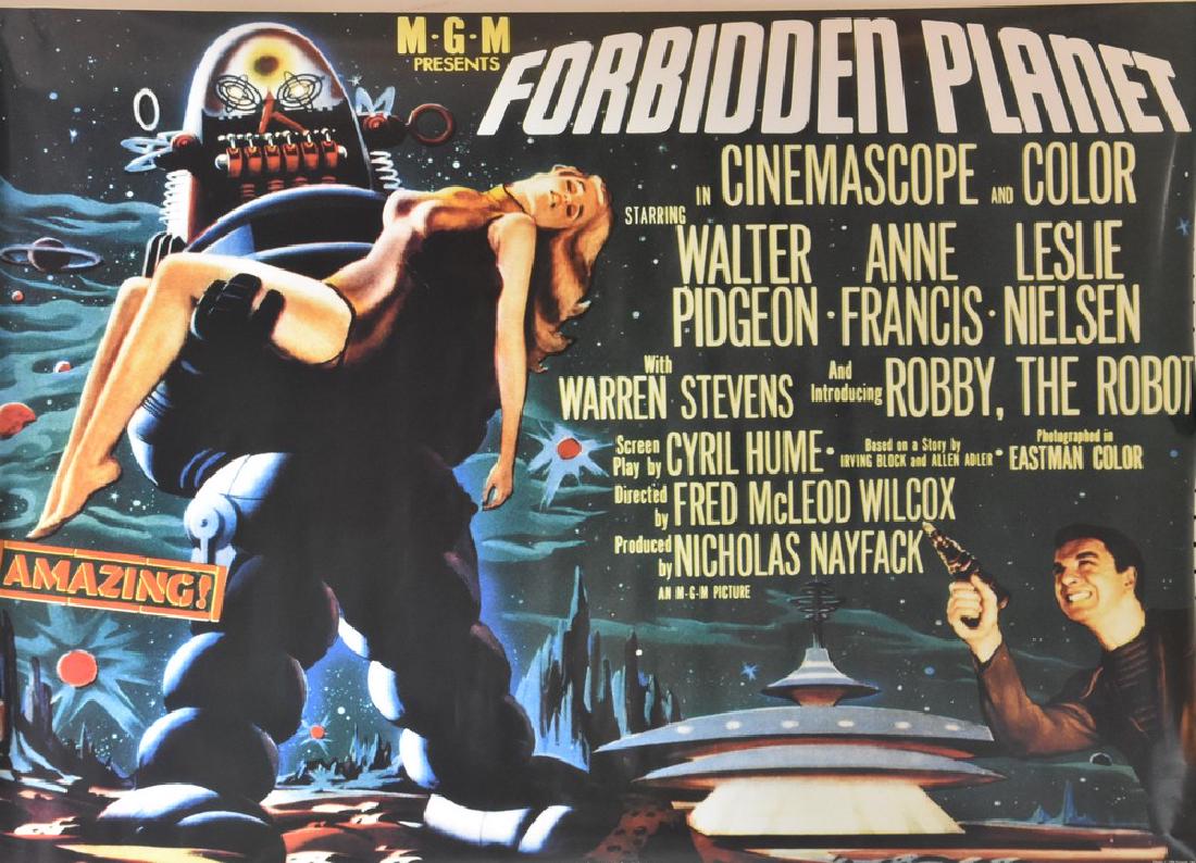 Movie Posters - a promotional poster, Forbidden Planet, (1 of 1)