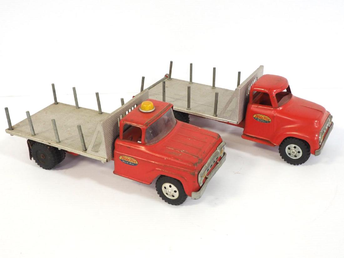 Tonka truck on sale on flatbed