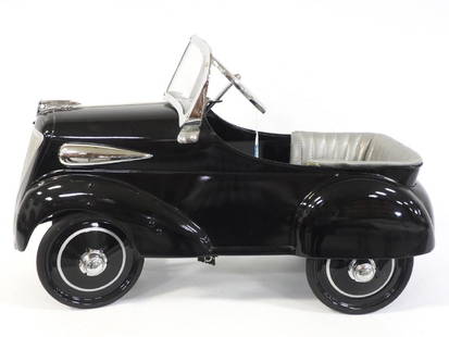 1934 Ford pedal car: 1934 Ford pedal car, restored in 1988 "heavy steel", measures 34"long x 22"high