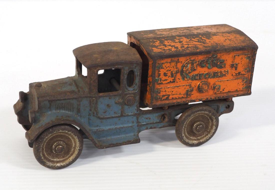 Arcade Arctic Ice Cream truck: Arcade cast iron 8"long Arctic Ice Cream truck - Fair original