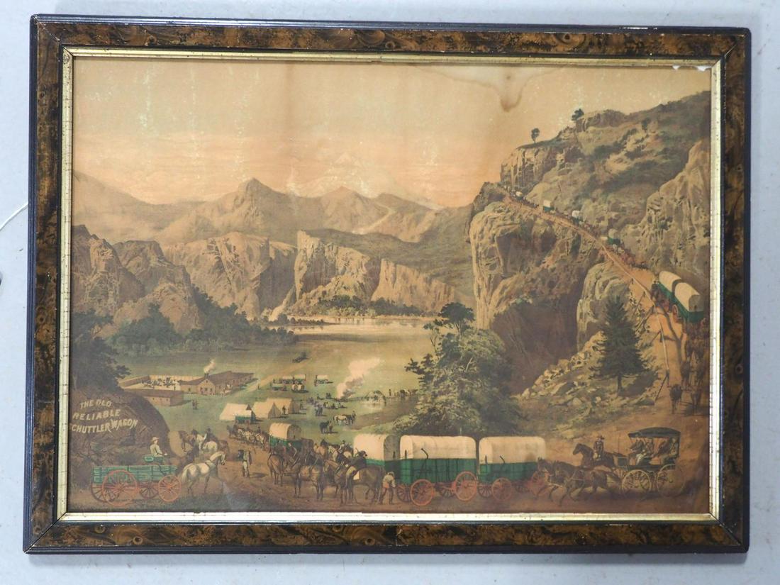 The Old Reliable Schuttler Wagon sign (1 of 4)