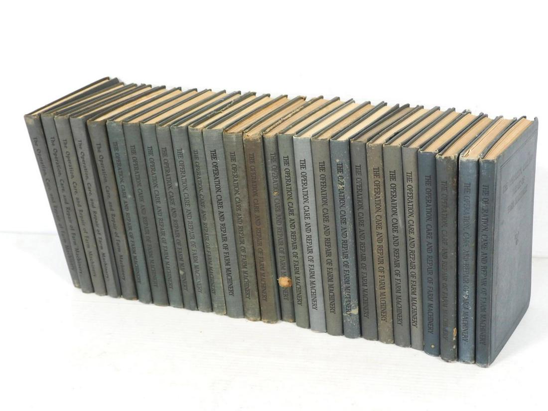 John Deere Operation, Care and Repair books (1 of 6)