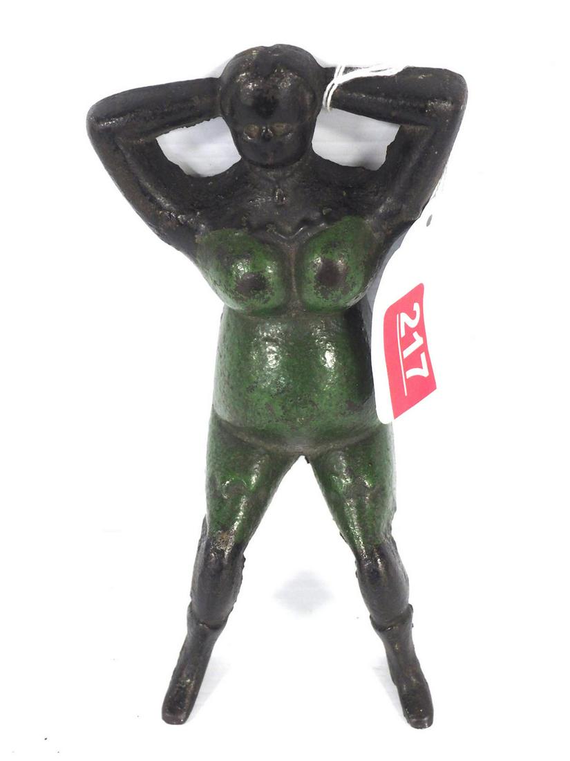 Cast iron lady boot jack (1 of 1)