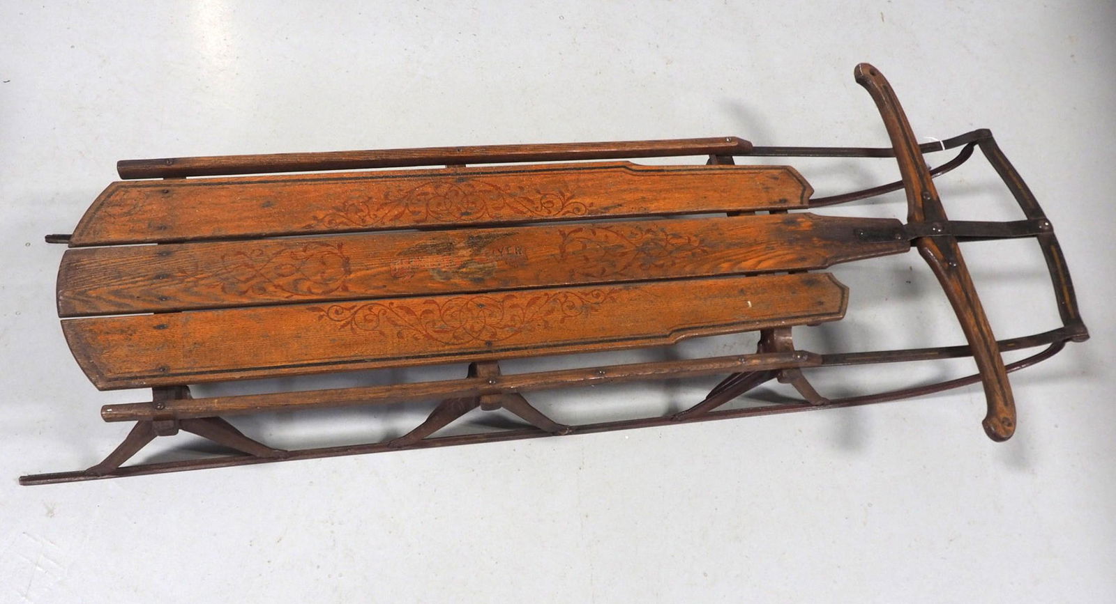 Early Flex Flyer sled by Planet Jr (1 of 6)