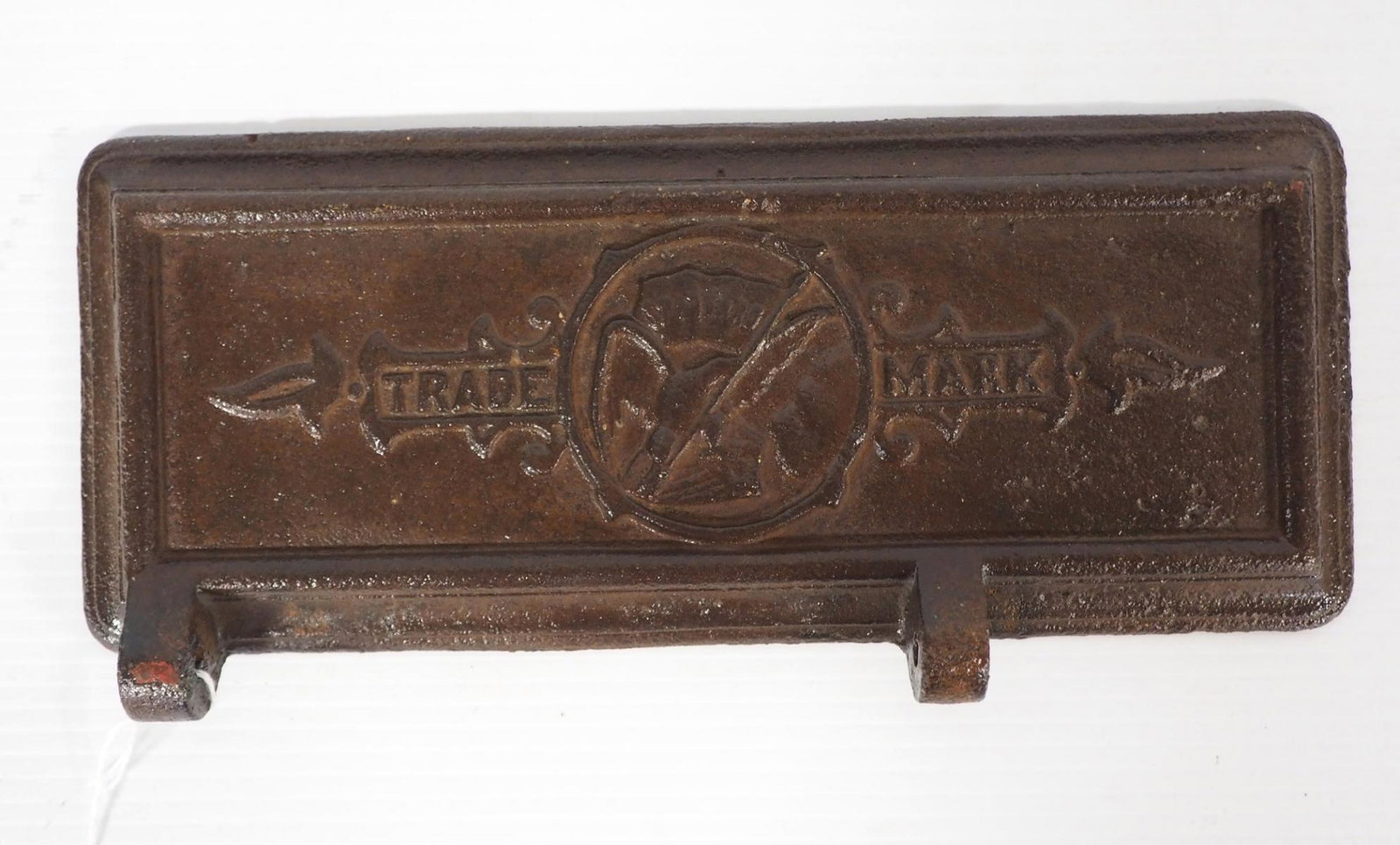 Tool box lid: Tool box lid marked Trade Mark