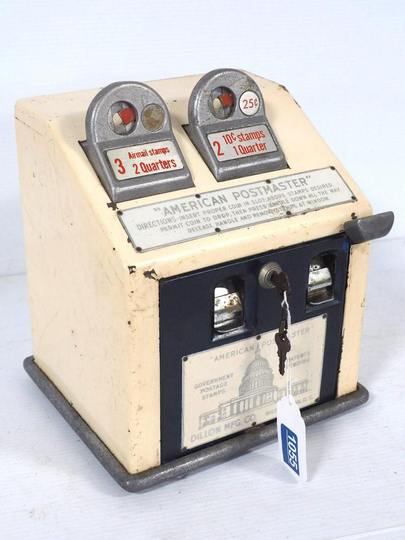 Dillon Mfg. American Postmaster stamp vendor (1 of 4)