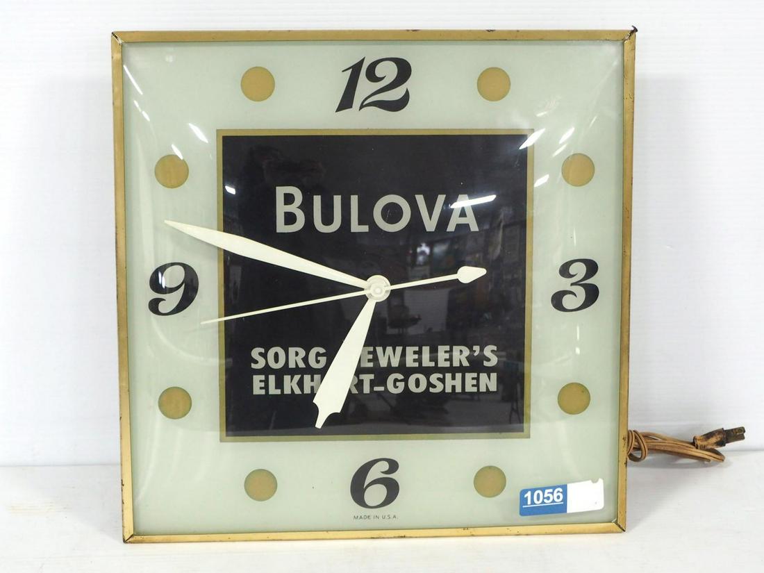 Lighted clock for Bulova and Sorg Jewelers (1 of 3)