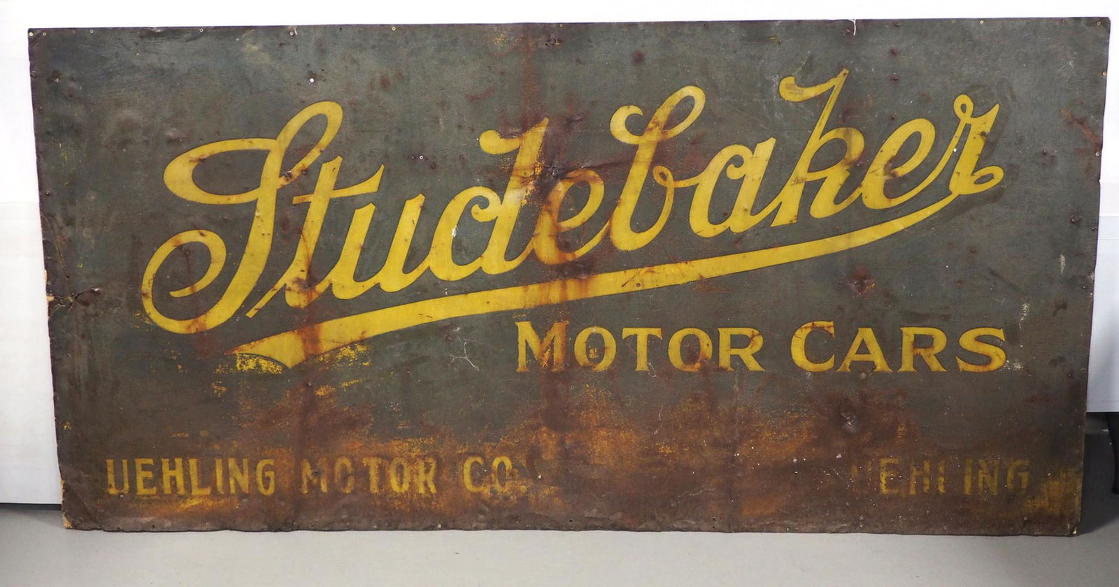 Studebaker Motor Cars sign (1 of 4)