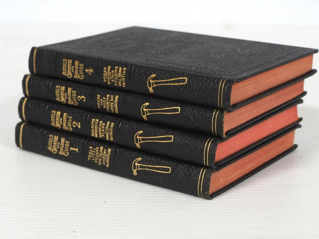 Audels Carpenters and Builders Guide books (1 of 9)