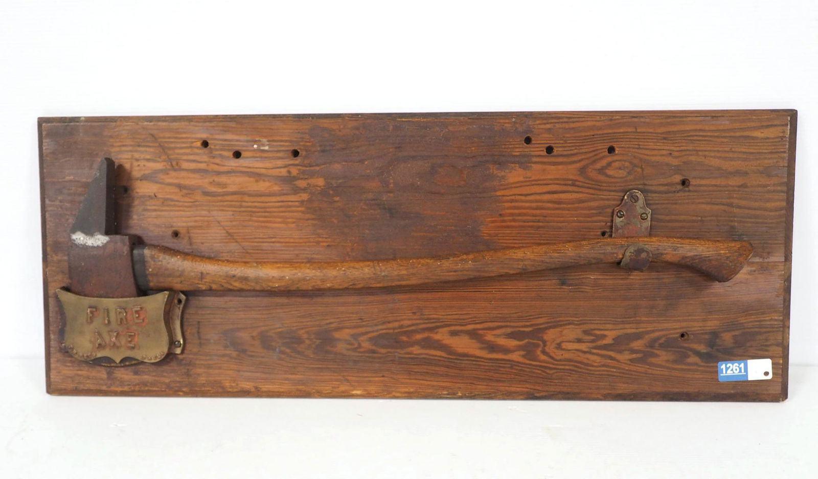 Fire axe with holder (1 of 2)