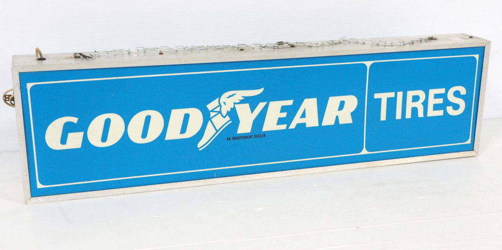 Lighted Goodyear Tires sign (1 of 3)