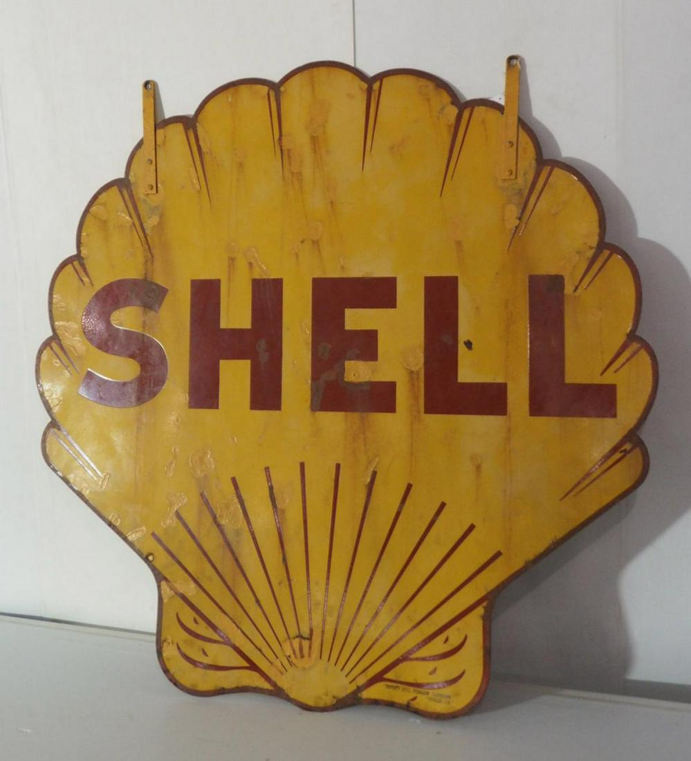 Shell die-cut sign (1 of 2)