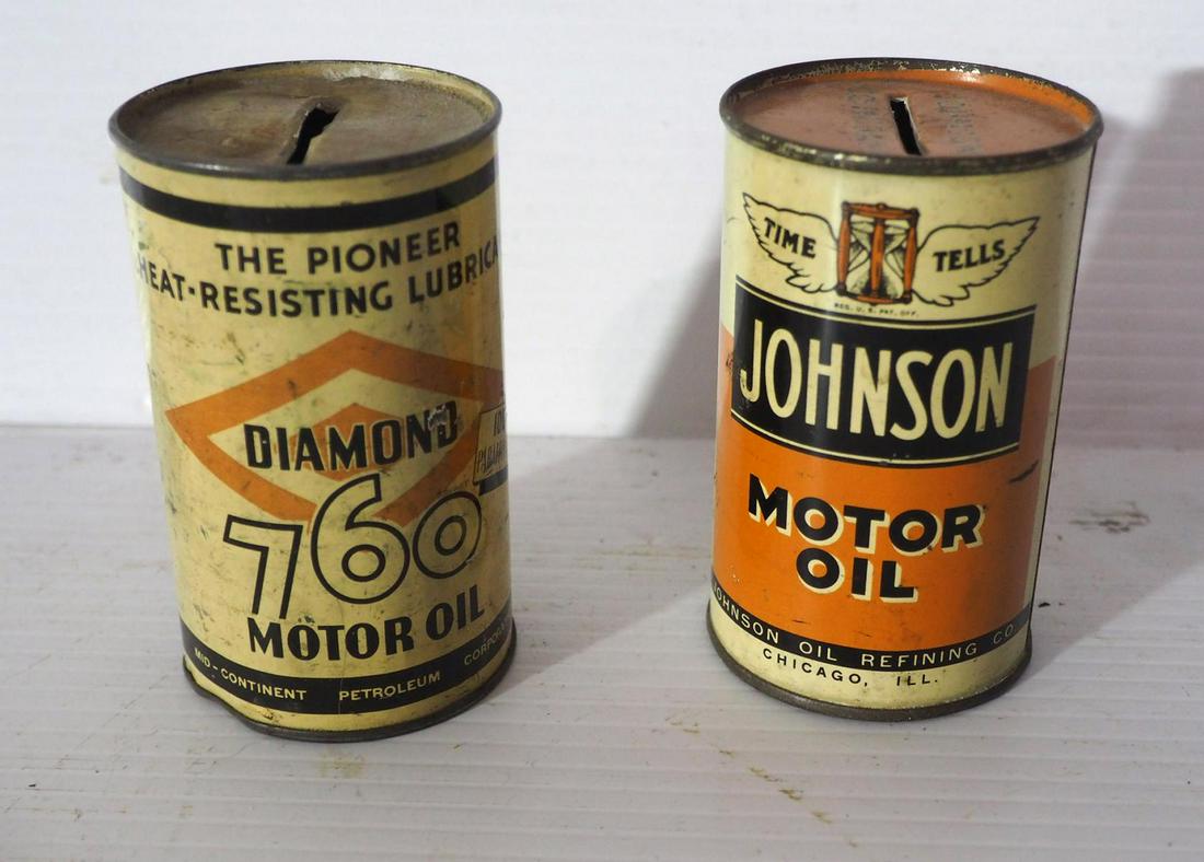 (2) Oil can banks (1 of 2)