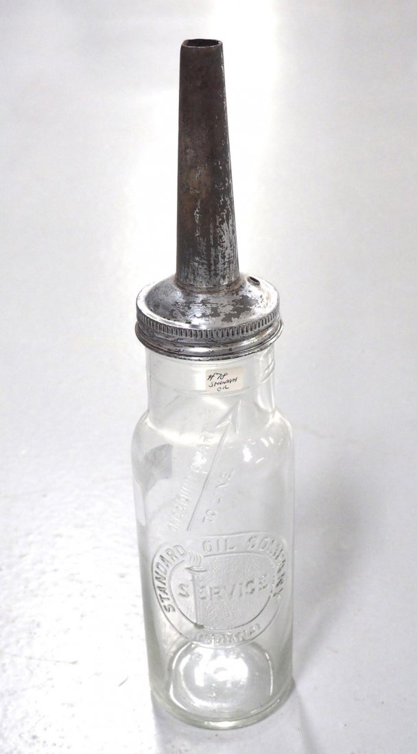 Standard Oil Co. oil bottle with spout (1 of 2)