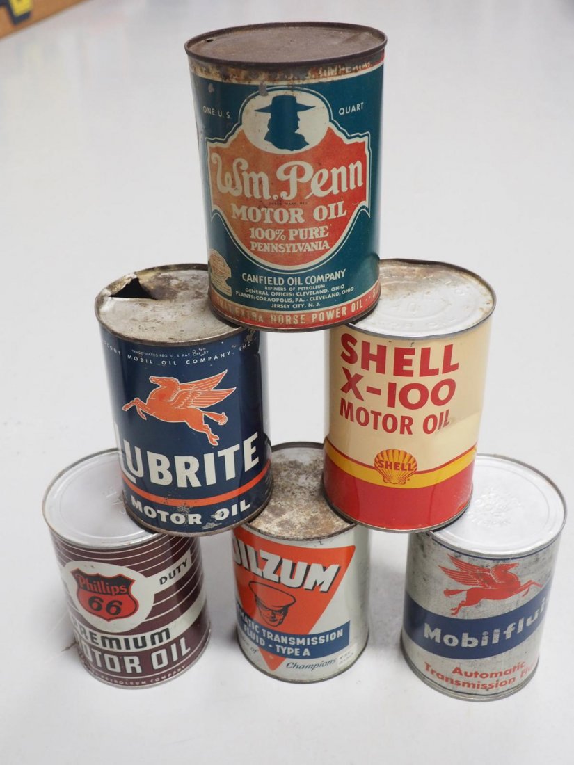 (6) 1 quart oil cans (1 of 1)