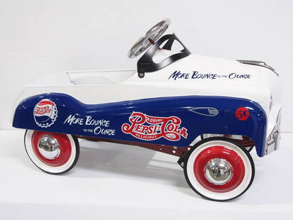 Pepsi Cola Pedal Car: Pepsi Cola Pedal Car -New >>Buyer to arrange shipping