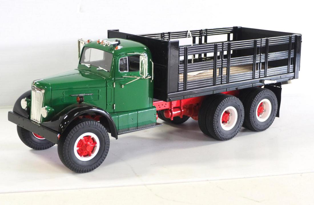 White Stake Bed Truck, WOW! (1 of 2)