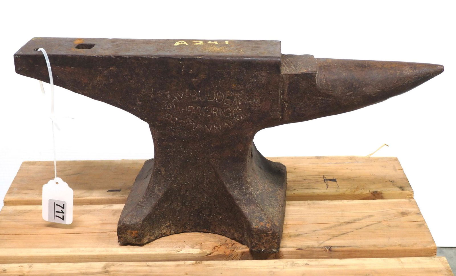 101 Lb. Hay Budden Anvil