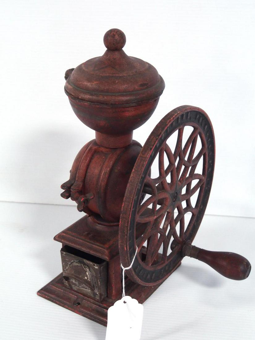 Swift #12 coffee mill: 14"H Swift #12 coffee mill