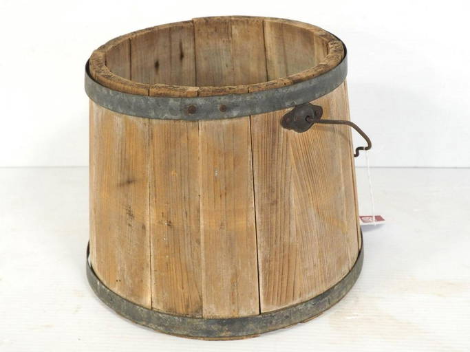 Wooden Milk Pail