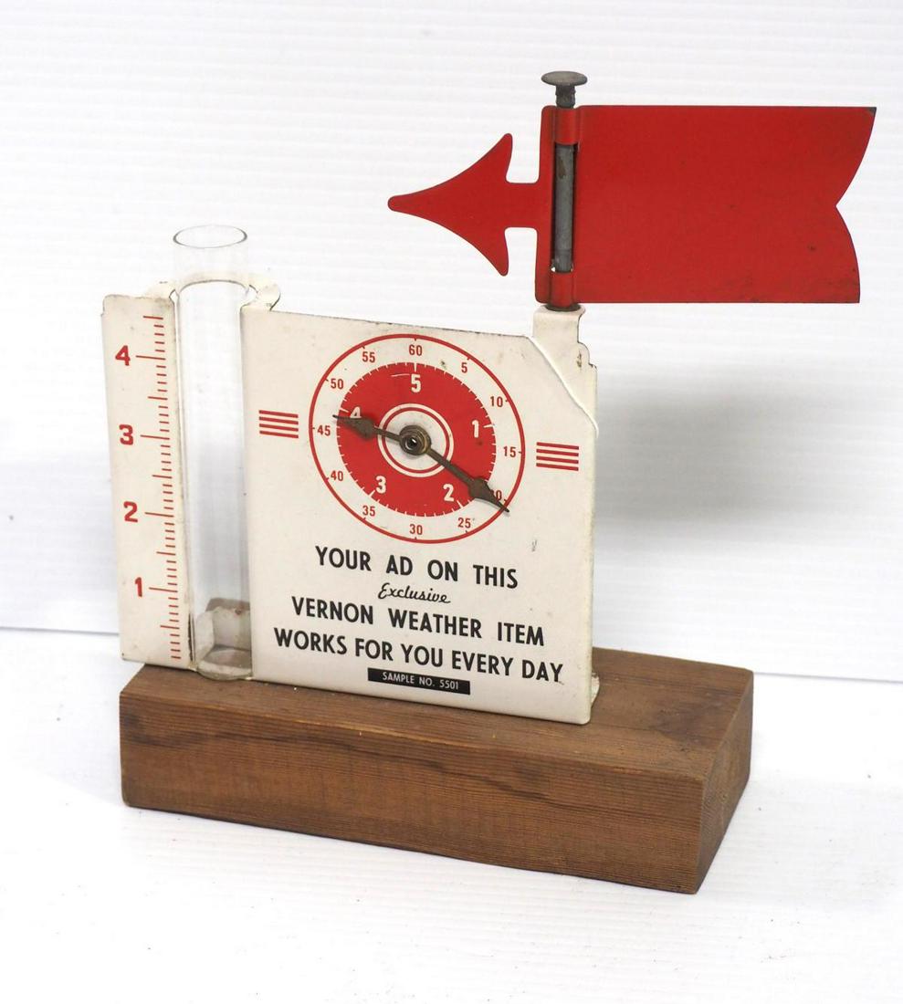 Salesman sample rain gauge/weathervane (1 of 2)