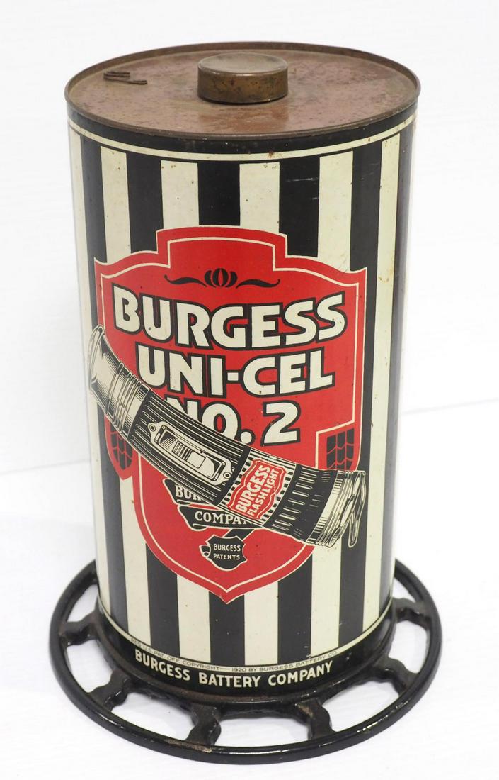 Burgess Uni-Cel Battery display case (1 of 2)