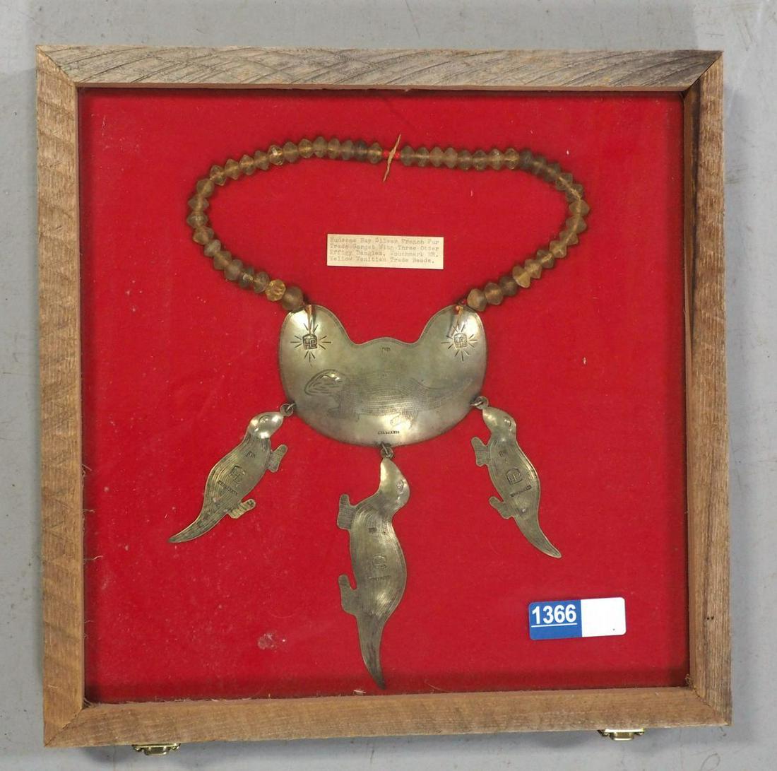 Hudson Bay Indian Gorget Necklace