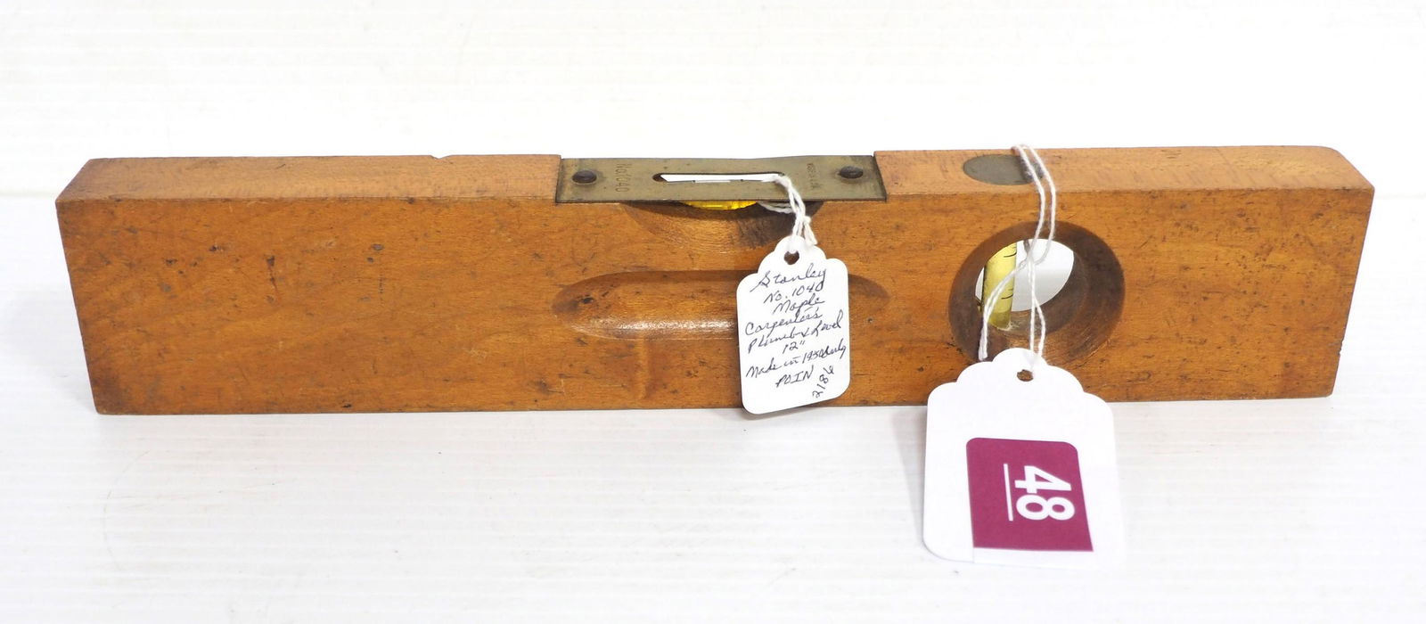 Stanley No. 1040  12" Plumb Level (1 of 1)