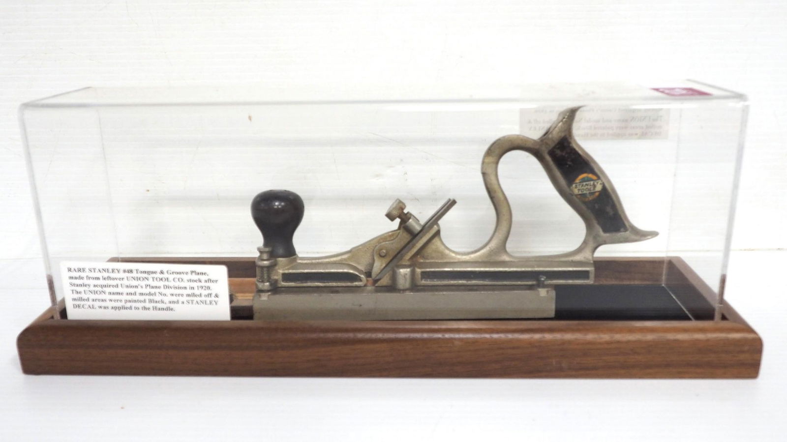 RARE Stanley No. 48 Tongue & Groove Plane (1 of 2)