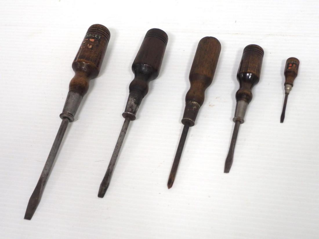 (5) Stanley Four Square Screw Drivers (1 of 1)