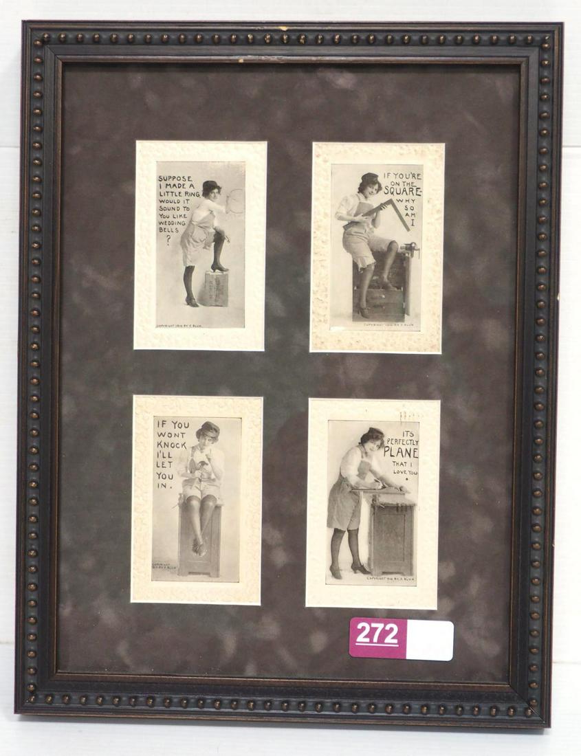 (4) 1910 Tool advertising postcards (1 of 1)