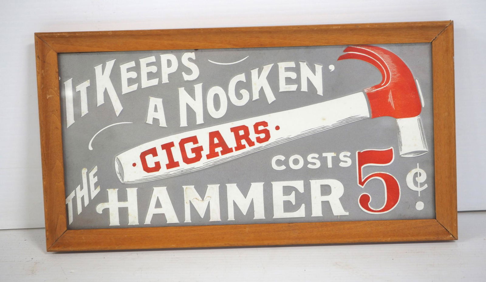Hammer Cigars sign