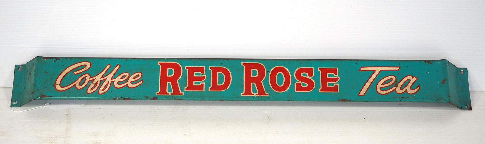 Red Rose Coffee and Tea door push (1 of 3)