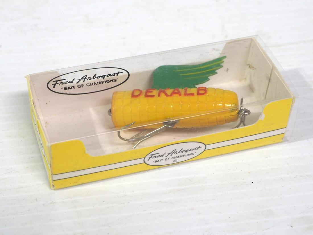 Fred Arbogast DeKalb fishing lure (1 of 2)