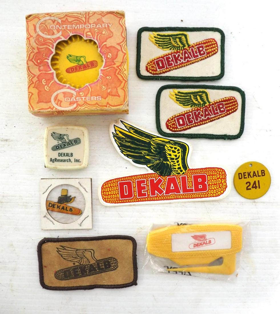 Box of DeKalb advertising items (1 of 1)