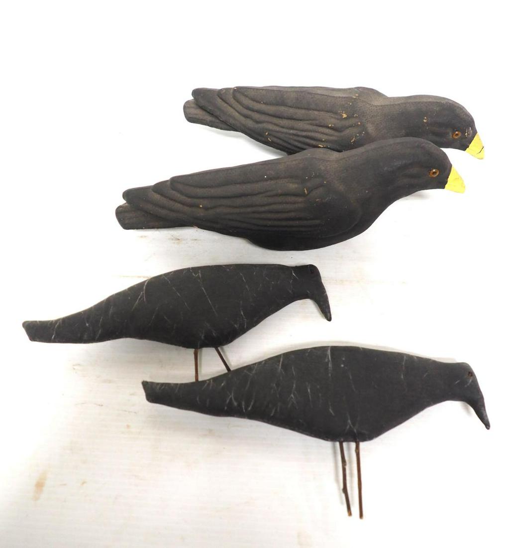 (4) Black crows (1 of 1)