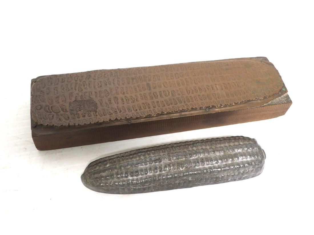 Corn printers block & paper weight (1 of 1)