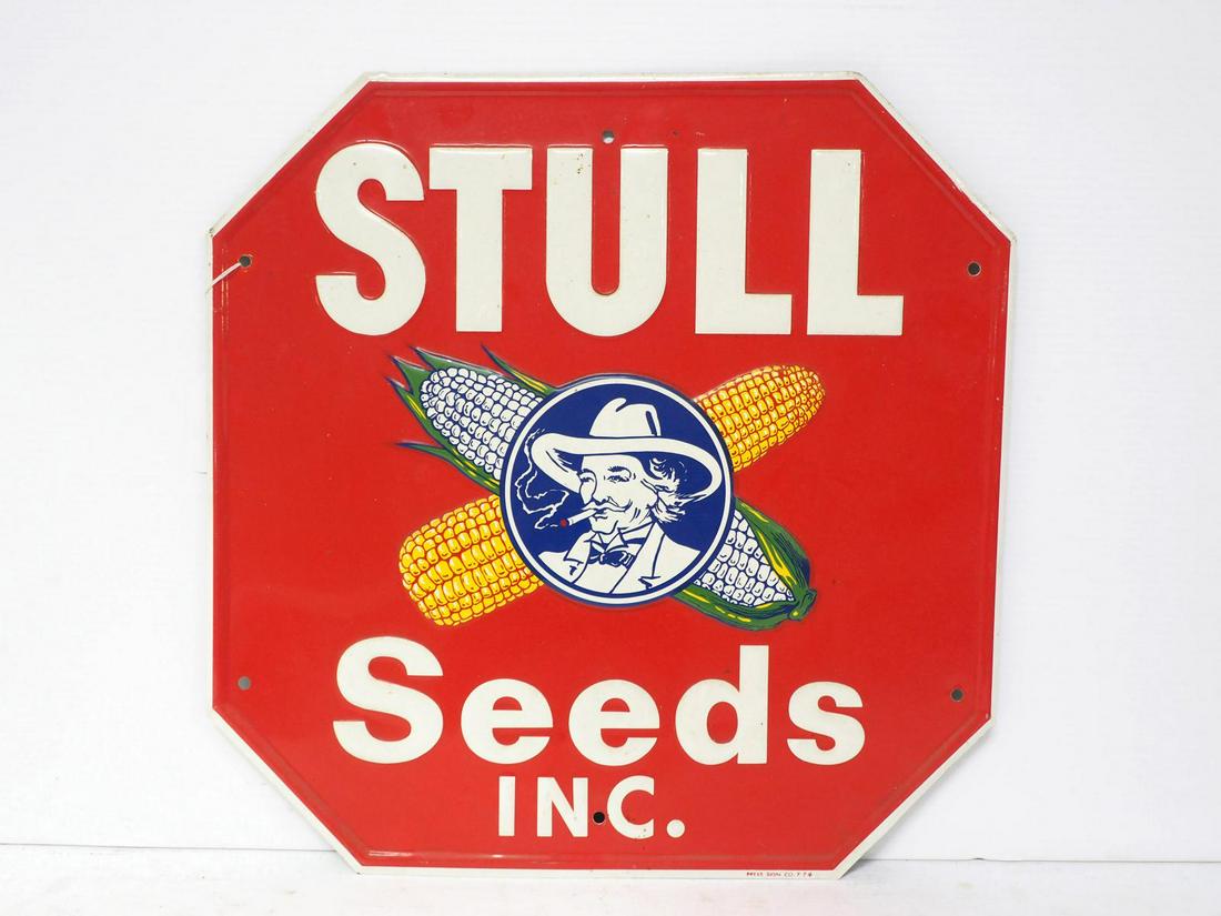 Stull Seeds sign (1 of 3)