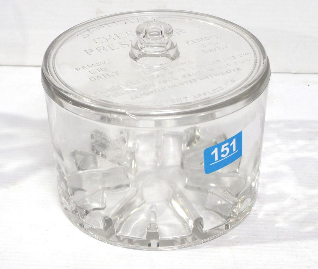 Sanitary cheese preserver container (1 of 2)